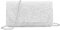 BAIGIO Blanc Pochett Dentelle Pochette Chaîne épaule Femmes de Soirée de Mariage élégant, Sac pour Soirée Pochette Elégante