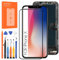Bildschirm für iPhone X A1865, A1901, A1902, komplett, LCD-Ersatz, Display iPhone X 5,8 Zoll (14,7 cm), Touchscreen, 3D-Digitalisierer, komplette Montage, wasserdichter Rahmen, selbstklebend +