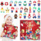 Angenster Mario Adventskalender 2024, 24 Tägiger Weihnachts Advent Calendar 2024 mit 24 Bros Figuren, Anime Adventskalender 2024 Kinder und Erwachsene, Weihnachts Countdown Kalender für Dekoration