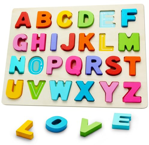 Wooden puzzles for toddlers ABC alphabet puzzles learning toys preschool learning activities toddler educational puzzle preschool for toddlers for