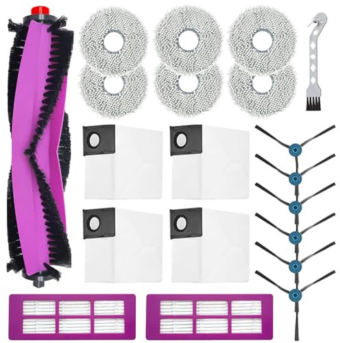 Accessori per robot aspirapolvere EUREKA J15 Pro Ultra Set di ricambio con spazzola salviette filtro sacchetti di ricambio – 20 pezzi