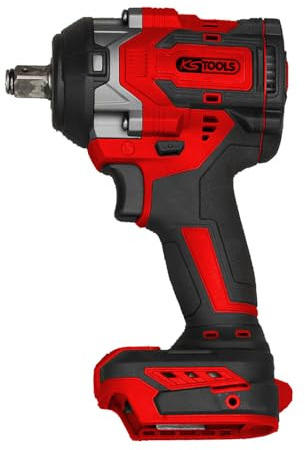 KS TOOLS - 515.4711F - Mini clé à chocs 1/2'' sur batterie 18V, 850 Nm - machine seule