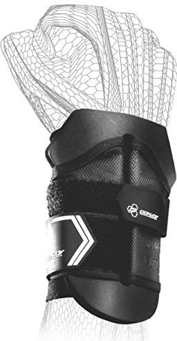DonJoy Performance Anaform Wrist Wrap for Radial or Ulnar deviation, Sprains, Tendonitis, Carpal Tunnel & Wrist instabilities - Double Wrap Design for Athletes and Active Users, Large/X-Large