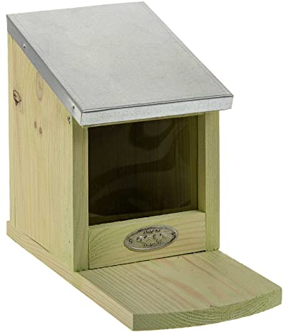 SIDCO Eichhörnchen Futterhaus Futterstation Futterstelle Futterspender Holz