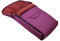 BAMBINIWELT Winterfußsack (90cm) für Jogger Buggy Schlitten FLEECE UNI (Kirsch)