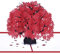 3D Christmas Cards Pop Up Greeting Holiday Cards Gifts for Xmas/New Year/Birthday Card, Tree Card, Nature Card (Red maple leaf)