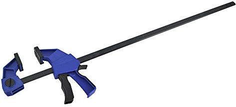 Faithfull FAIBCS24200 Heavy Duty Bar Clamp (600mm, 24in Capacity) and Spreader (860mm, 34in Capacity) 230kg Clamping Force