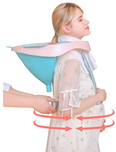 GFYWZG Lavabo De Champú Médico, Bandeja De Lavado De Cabello En Reposo para Los Discapacitados, Mujeres Embarazadas, Ancianos Y Niños - Lavar En Silla De Ruedas O Silla