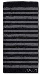 Joop! Handtücher Classic Stripes 1610 schwarz - 90 Duschtuch 80x150 cm