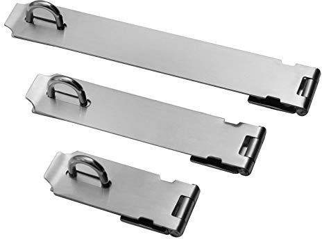 Edelstahl Überfalle in 8 Größen zum Auswählen Vorrichtung für Vorhängeschloss (230mm)