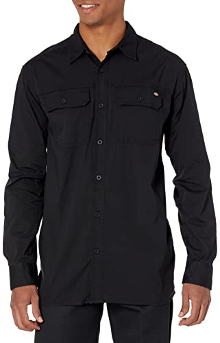 Dickies Men's Dickies Men's Flex Denim Long Sleeve Shirt Button Down Shirt