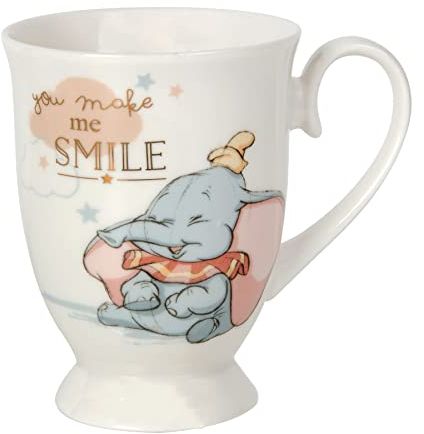 Widdle Gifts Ltd Disney Magical Moments Dumbo Mug - You Make Me Smile 7135