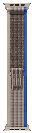 Apple Watch (49 mm) Trail Loop Blau/Grau - S/M