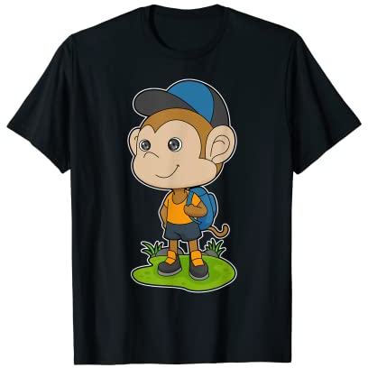 Affe Rucksack Cap T-Shirt