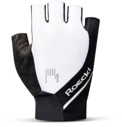 Roeckl Ivory 2 Fahrrad Handschuhe kurz weiß/schwarz 2026