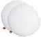 POWER INN – Innenkissen Baumwolle | 2er Set - 50 cm Rund | Waschbares Kisseninlett als Dekokissen, Sofakissen und Kopfkissen | gefüllt mit Oeko Tex 100 Füllwatte (2, 50 cm)