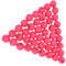 Orange Tennis Balls 100 Pieces Numbered Balls, 1-100 Balls Table Tennis Balls Printed Pong Balls with Numbers for DIY Project Bingo Game Entertainment