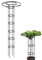 210cm Garten Rankhilfe Metall Ranksäule Für Kletterpflanzen Pflanzen Rankhilfe Blumen Rosen Kletterhilfe Wetterfest Garten Rankgitter Tomatenkäfig Pflanzenstütze Obelisk Für Pflanzen,Tomaten, Rosen