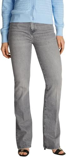 Tommy Hilfiger Damen Jeans Hose Noe Bootcut Fit, Grau (Noe), 33W/32L