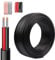 Wirelume 20 AWG 2x0,5mm² Filo elettrici 2 conduttori in rame senza ossigeno, in PVC, 30 piedi/9,14 m, a bassa tensione, in rame stagnato per LED automobilistiche