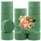 AKOLAFE 24 Stück Steckschaum Rund Steckschwamm 8x4 cm Steckschaum für Blumen Grün Steckmasse für Frischblumen klein Blumensteckschaum zum Basteln für Hochzeiten, Geburtstage, Garten, Wohnung