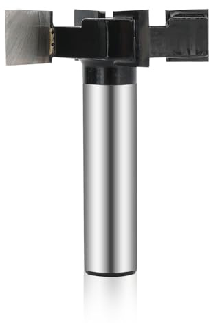 Yueqing Zhongji CNC Spoilboard Surfacing Router Bit 1/2 Shank 2 Dia | 12.7MM Shank, Slab Flattening, Planing Bit, Carbide, Wood Milling Cutter