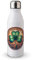 MAXIKIWI - Borraccia a parete singola con tappo a vite, in alluminio leggero non isolato, senza BPA, a prova di perdite, tema San Patrizio 4-500 ml