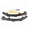 Spiegelblinker Dynamische,Dynamische Blinker Passend Für VW Golf 7. GTI R GTE GTD MK7.5 13-19 Touran Jetta. MK7-LED. Dynamische Blinker-Blinker-sequentielles Seitenspiegelkennzeichen(Smoked Black)