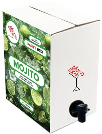 BEBELONA MOJITO Cóctel Alcohólico Listo para Servir 5 LTR