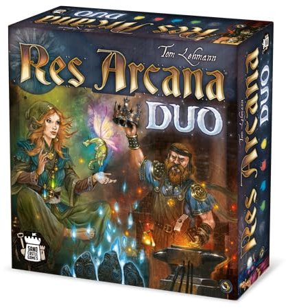Asmodee Res Arcana Duo, Brettspiel für 2 Spieler, ab 14 Jahren, italienische Ausgabe