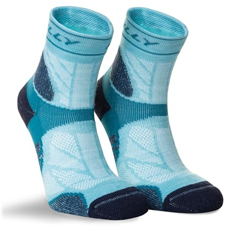 Hilly Unisex Trail - Anklet - Max Cushioning, Running Sock