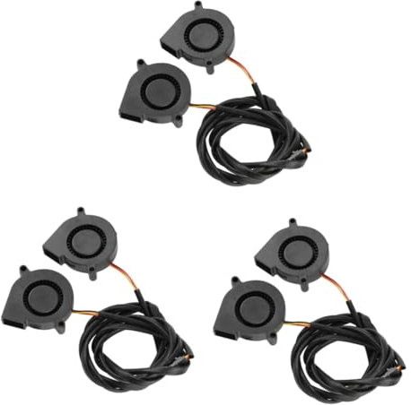 ULTECHNOVO 6pièces Ventilateur Radial De Refroidissement Ultra-silencieux Avec Palier Hydraulique Pour Imprimante Prusa Accessoire De Refroidissement Et Facile à Installer