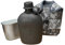 Toyvian 1Set Borraccia Militari Camouflage Con Integrata Per Escursioni e Materiale e Capacità Ottimale