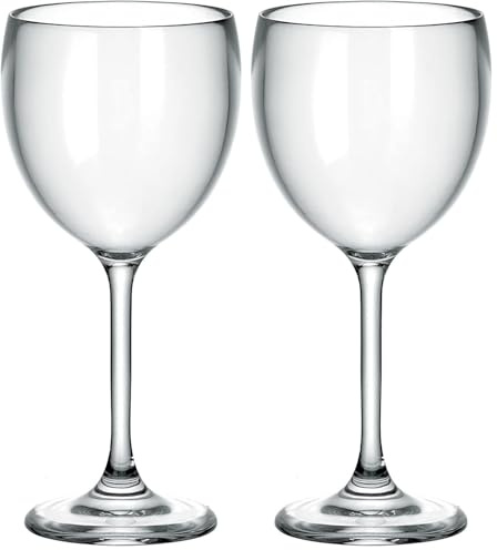 Guzzini Happy Hour Bicchiere Vino Ø8,5 x H 19 cm (Confezione da 2)