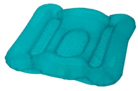 BETOOKY Aufblasbares Badewannensitzkissen aus PVC Faltbar und rutschfest mit Saugnäpfen Spa Sitzkissen für Zuhause und Badewanne