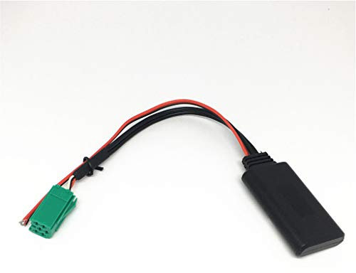 Shine Car Adaptador Bluetooth para Renault Clio Megane Laguna Espace, Wireless Car CD Stereo AUX Music Interface para Renault Clio Megane Laguna Espace 2005-2011