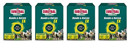 Evergreen Garden Care Deutschland GmbH SUBSTRAL CELAFLOR Hunde & Katzen Ex 800 g - Anwendungsfertiges Granulat zur Fernhaltung von Hunden und Katzen