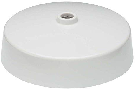 Knightsbridge Rosace de plafond en urée Blanc, blanc, 1