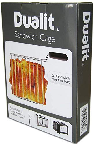 Box of 2 Sandwich Cages for Dualit LITE and Architect model toasters (does not fit classic or newgen)