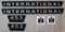 IHC/Mc Cormick Aufkleber international 453 Silber Logo Emblem Sticker Label Set groß