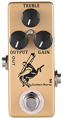 summina Gitarre Effektpedal Gitarre Overdrive pedal Overdrive Gitarren Effektpedal Full Metal True Bypass