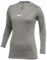 Nike AV2610-057 Dri-FIT Park First Layer T-Shirt Damen Pewter Grey/White Größe L