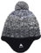 Burton - Toddlers Fleece-Lined Earflap Mütze für Jungen, Schwarz, Einheitsgröße, grau