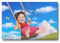 Heidi, ein Mädchen der Alpen Poster, japanischer Anime-Bilddruck, Wandkunst, Poster, Malerei, Leinwand, Poster, Kunstwerke, Raum, ästhetisch, 30 x 45 cm