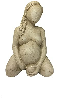 Geburtsfrau Statue, Mutter Schwangere Geburt Figur, tolles Geschenk für Mutter Göttin Geschenk für Hebamme Neugeborene Harz Handwerk Heimdekoration Sammlerstück