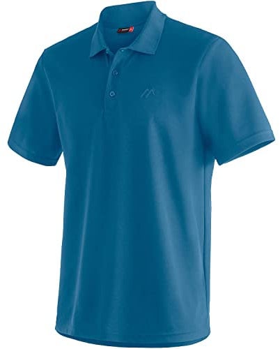 Maier Sports Herren Polo-Shirt Ulrich, Kurzarm piqué Polohemd