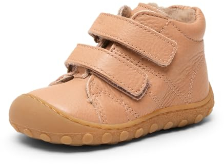 Bisgaard Unisex hale v Lamb First Walker Shoe, Nude, 24 EU Schmal