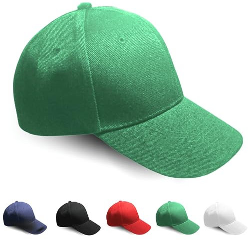 Fersora Gorras de Hombre Verano Transpirable, Gorra Mujer Verano para Deporte: Running, Tenis, Golf - Gorra Hombre Beisbol- Gorras Mujer - Bone Homem - Baseball Cap - Hats for Men (Verde)