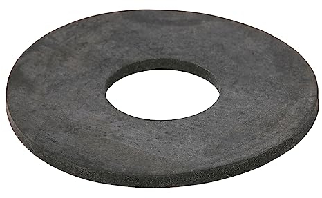 Sanitop-Wingenroth Dichtung für Spülkasten Ø 32 x Ø 82 x 2 mm, Ersatzdichtung Ideal Standard, schwarz, 254205