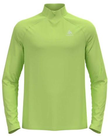 ODLO Laufshirt Herren Langarm Essential I Sport Shirt Männer I Sport Oberteil I Midlayer I Fitness Shirt